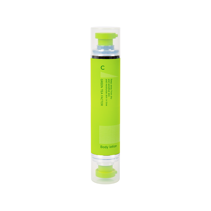 Doppelkopf luftless Pumpenlotionflasche 