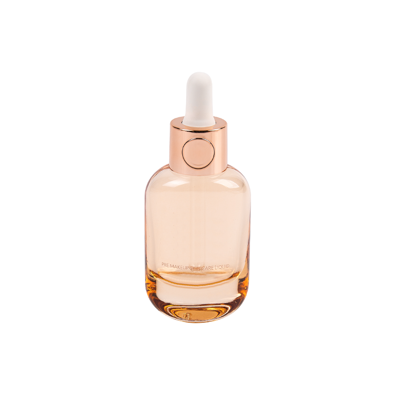 30 ml gefärbte transparente Glasölflasche mit ätherischem Glas