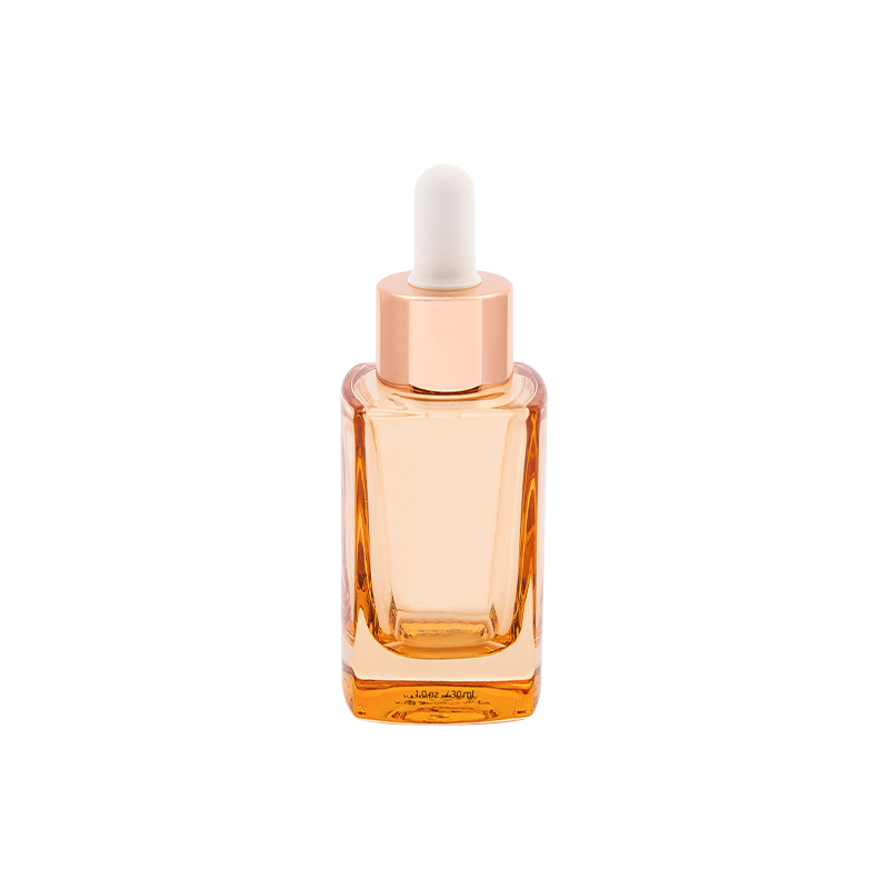 30 ml rosa Glas -Serum -Tropfenflasche