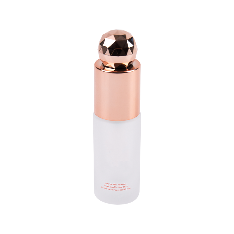 15 ml Luxglaze Diamond Cap Glass Serumflasche