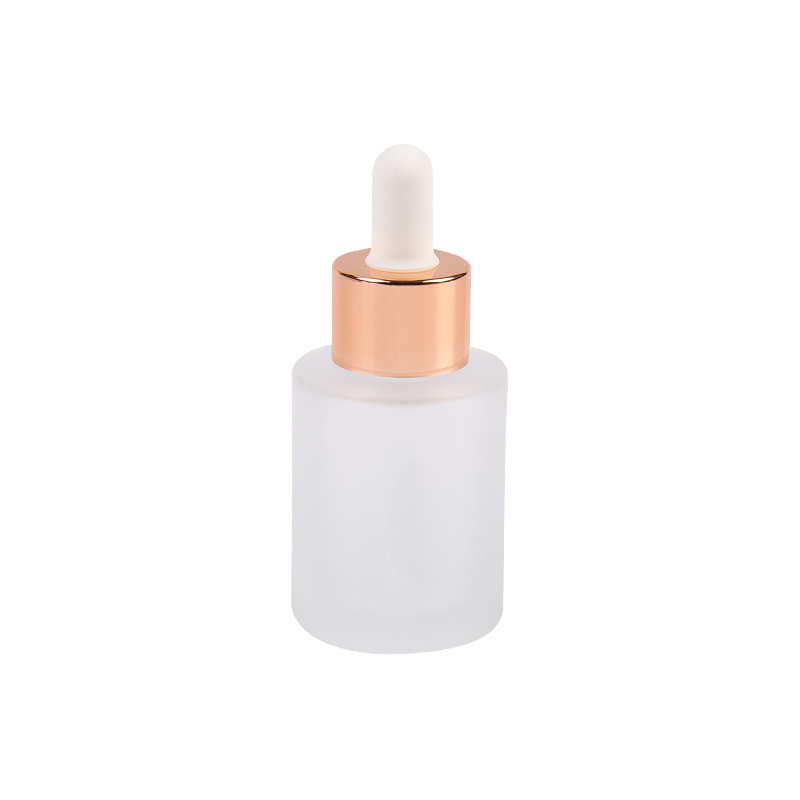 30 ml Frostedglas ätherische Öl -Öl -Tropfenflasche