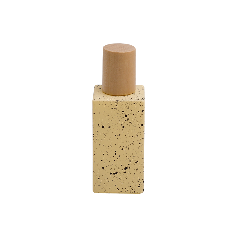 Speckte Eleganz Holzkappe Parfümflasche