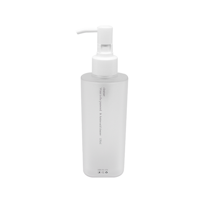 PETG 130 ml abgerundete Eckenschaum -Reinigungsflasche Schaum